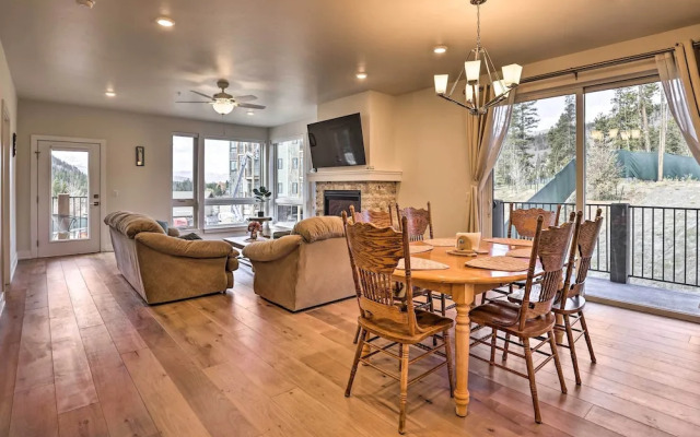 1 Mi to Ski Slopes! Mtn-view Condo in Keystone
