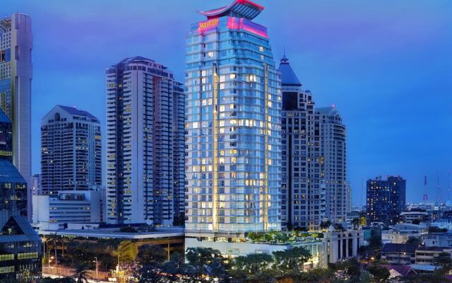 Апартаменты Sathorn Vista - Marriott Executive Apartments Бангкок вид на фасад
