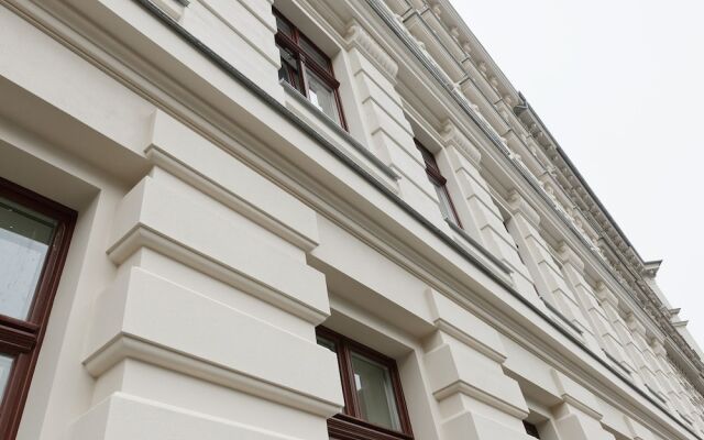 Апартаменты City Park Apartments Reichi вид на фасад