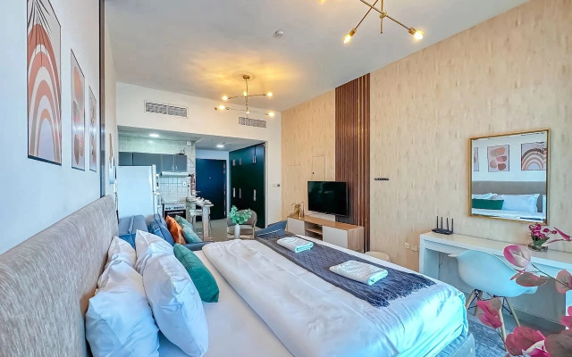 Квартира Marina Studio Balcony DMCC Metro & Beach