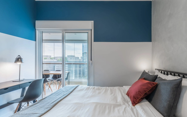 Apartamento com garagem e vista maravilhosa | Vila Olímpia