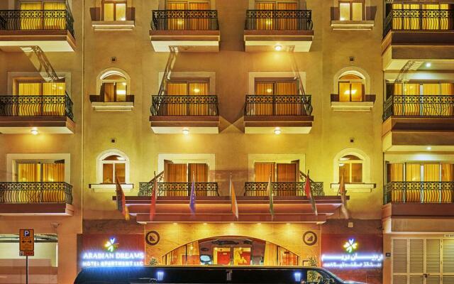 Arabian Dreams Deluxe Hotel Apartments вид на фасад