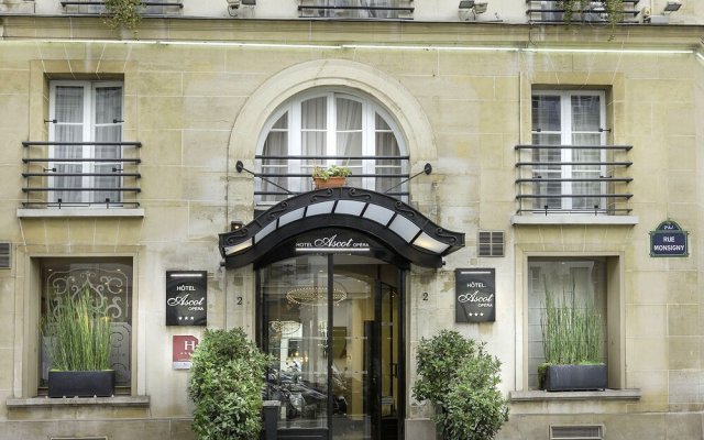 Отель Ascot Opera Франция, Париж - 1 отзыв об отеле, цены и фото номеров - забронировать отель Ascot Opera онлайн вид на фасад