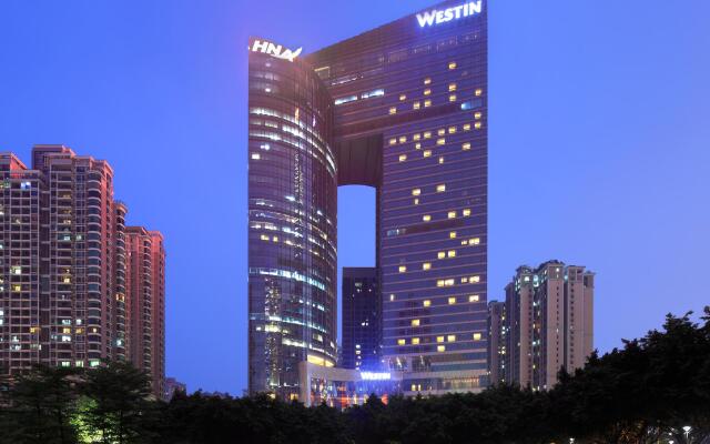 Отель The Westin Guangzhou вид на фасад