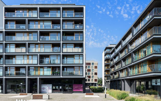 Отель Chopin Apartments City Польша, Варшава - отзывы, цены и фото номеров - забронировать отель Chopin Apartments City онлайн вид на фасад