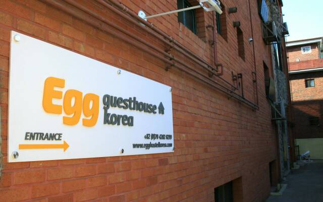 Отель Egg Guesthouse Korea вид на фасад