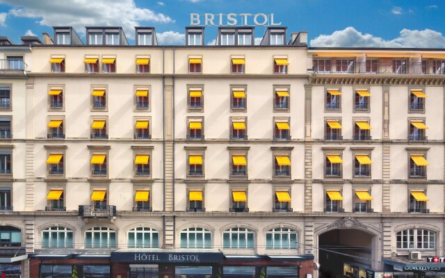 Отель Bristol Швейцария, Женева - 2 отзыва об отеле, цены и фото номеров - забронировать отель Bristol онлайн вид на фасад