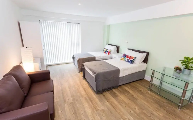Brand new studio apartment in central Oldham