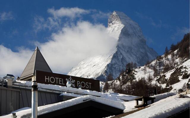 Отель Unique Hotel Post Швейцария, Церматт - отзывы, цены и фото номеров - забронировать отель Unique Hotel Post онлайн вид на фасад