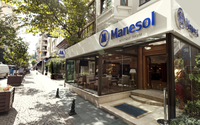 Отель Manesol Boutique Taksim вид на фасад