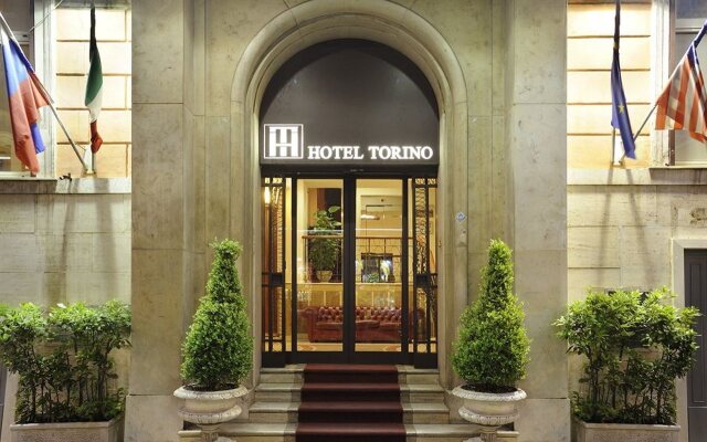 Hotel Torino Рим вид на фасад