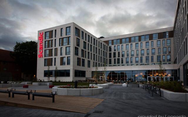 Отель Scandic Kristiansand Bystranda Норвегия, Кристиансанд - отзывы, цены и фото номеров - забронировать отель Scandic Kristiansand Bystranda онлайн вид на фасад