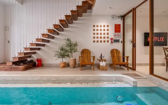 Charming stylish 4BR Pool villa •300m to the Beach