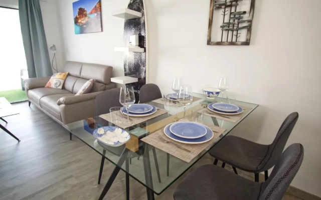 Apartment Cucharas Beach - Piscina - Beach 2 min. - AC - Wifi