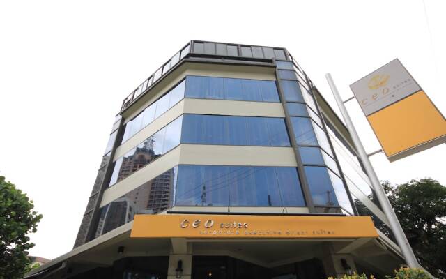 Отель Corporate Executive Orient Suites Филиппины, Макати - отзывы, цены и фото номеров - забронировать отель Corporate Executive Orient Suites онлайн вид на фасад
