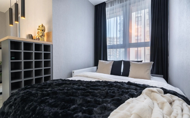 Bulbash Apartments (Бульбаш Апартаменты) на улице Лейтенанта Кижеватова 3В
