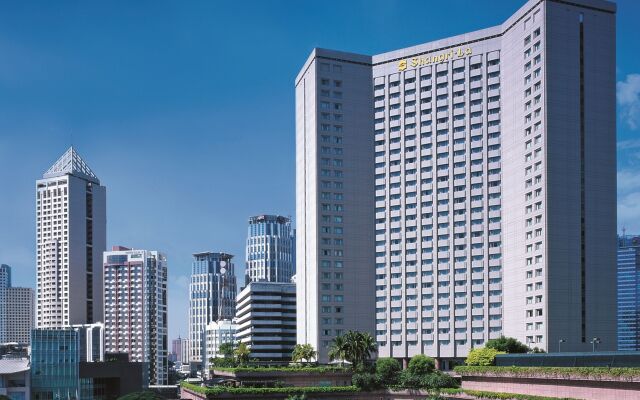 Отель Makati Shangri-La, Manila Филиппины, Макати - отзывы, цены и фото номеров - забронировать отель Makati Shangri-La, Manila онлайн вид на фасад