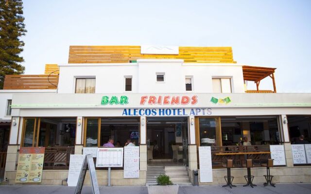 Отель Alecos Hotel Apartments Кипр, Пафос - отзывы, цены и фото номеров - забронировать отель Alecos Hotel Apartments онлайн вид на фасад