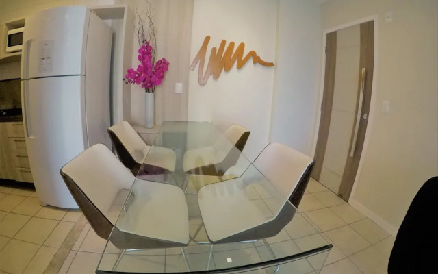 Loft 5 estrelas com linda vista mar
