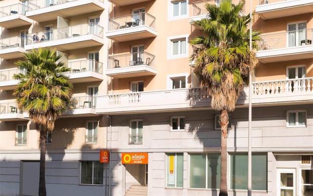 Отель Aparthotel Adagio access Nice Magnan Франция, Ницца - 12 отзывов об отеле, цены и фото номеров - забронировать отель Aparthotel Adagio access Nice Magnan онлайн вид на фасад