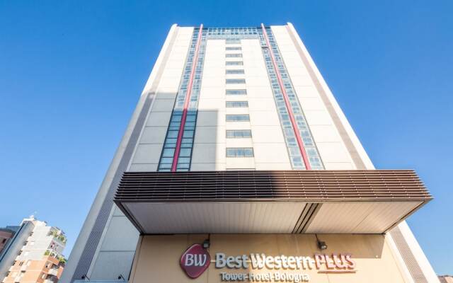Отель Best Western Plus Tower Hotel Bologna Италия, Болонья - отзывы, цены и фото номеров - забронировать отель Best Western Plus Tower Hotel Bologna онлайн вид на фасад