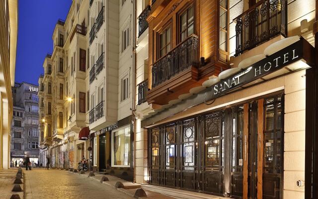 Sanat Hotel Pera Boutique вид на фасад