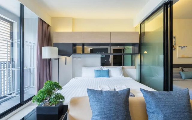 Stylish room ,2beds, Free Wi-Fi,Netflix, BTS Asok, Sukhumvit