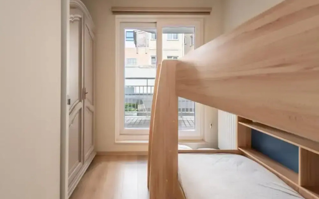 Apartment by the Beach in Ostend With Terrace