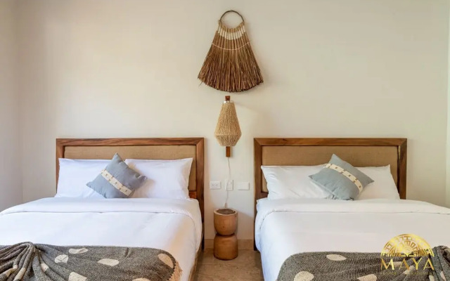 NHOA 102A Lux 2BR Condo Plunge Pool in Aldea Zama