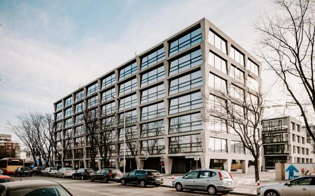 Отель Vienna House Mokotow Warsaw Польша, Варшава - 1 отзыв об отеле, цены и фото номеров - забронировать отель Vienna House Mokotow Warsaw онлайн вид на фасад