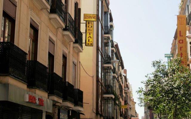 Отель Hostal Hispano вид на фасад