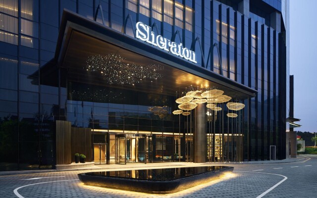 Отель Sheraton Shenzhen Nanshan Шэньчжэнь вид на фасад