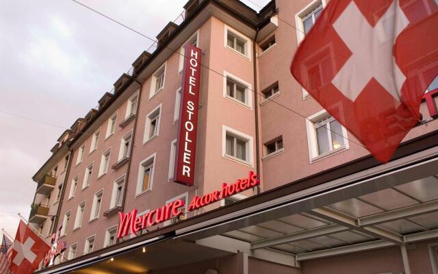 Отель Mercure Stoller Zurich вид на фасад
