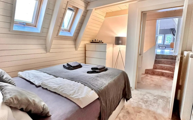 Gemütliche Maisonettewohnung mit Dachterrasse am Schloß
