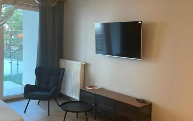 Leonardo 2 z prywatną plażą nad jeziorem Ukiel
