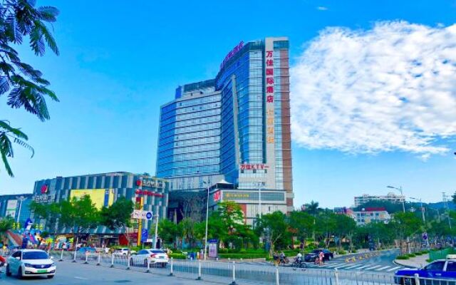 Отель Xiamen Wanjia International Hotel Китай, Сямынь - отзывы, цены и фото номеров - забронировать отель Xiamen Wanjia International Hotel онлайн вид на фасад