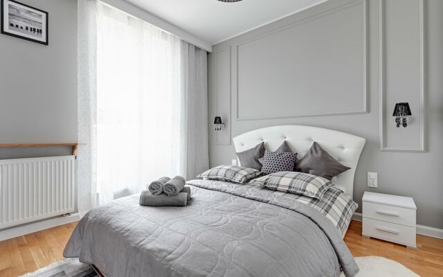 Апартаменты Blue Mandarin Apartments - Szafarnia вид на фасад