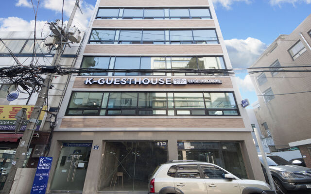 Отель Sunny Guesthouse Seoul City вид на фасад