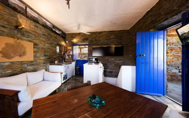Stone house with a magical view