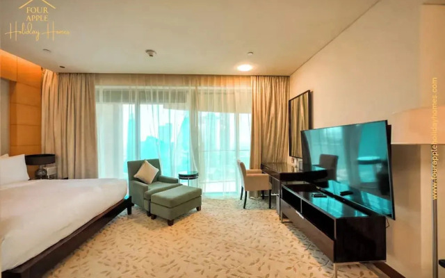 Peaceful Studio with Burj Khalifa View