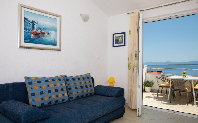 Apartment Ruzica - with sea view: A3 - zuti Igrane, Riviera Makarska