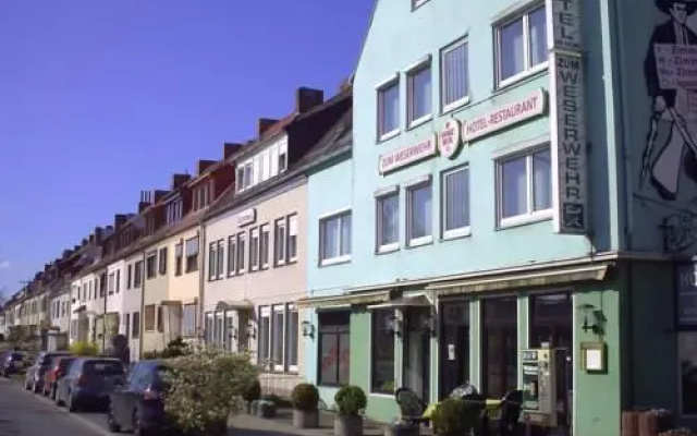 Zum Weserwehr