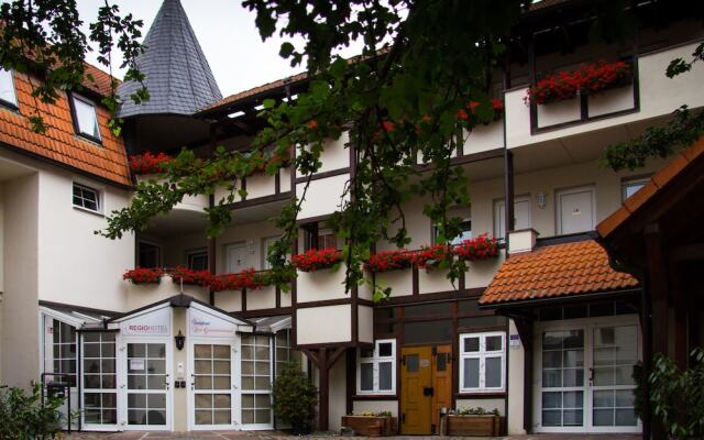 Hotel Wolmirstedter Hof вид на фасад