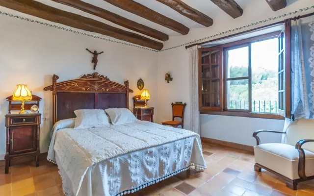 Lovely Holiday Home in Santa Oliva Spain With Garden