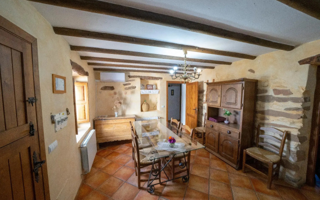 family house with farm the curious