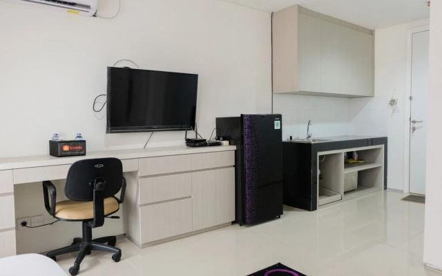Modern City View Studio Apartment at Tuscany Residences
