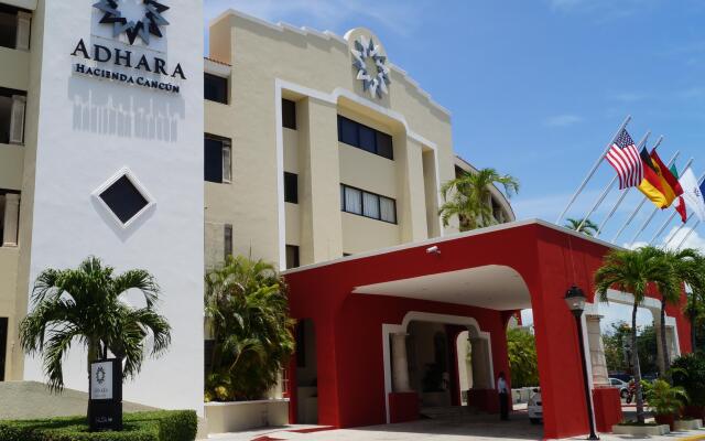 Отель Adhara Hacienda Cancun (ex Radisson) Мексика, Канкун - отзывы, цены и фото номеров - забронировать отель Adhara Hacienda Cancun (ex Radisson) онлайн вид на фасад