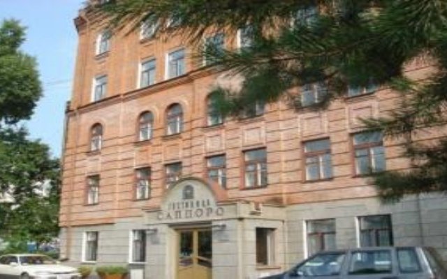 Гостиница Саппоро в Хабаровске 1 отзыв об отеле, цены и фото номеров - забронировать гостиницу Саппоро онлайн Хабаровск вид на фасад