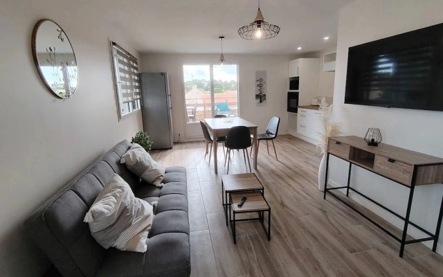 Spacieux logement 1 chambre et terrasse