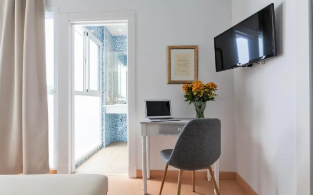 Hostly Acetres 1B-2B Center-Fibre-Conmunal terrace-Parking Optional